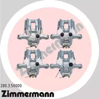 Zimmermann 280.3.50000 - Əyləc kaliperi furqanavto.az