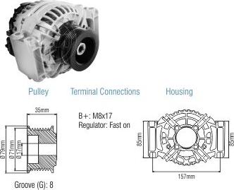 ZM ZM 90.106.08 - Alternator furqanavto.az