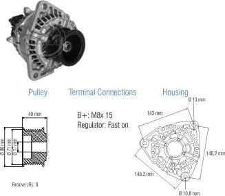 ZM ZM 90.106.02 - Alternator furqanavto.az