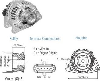 ZM ZM 90.106.10 - Alternator furqanavto.az