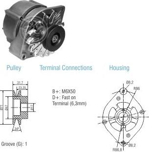 ZM ZM 90.101.06 - Alternator furqanavto.az