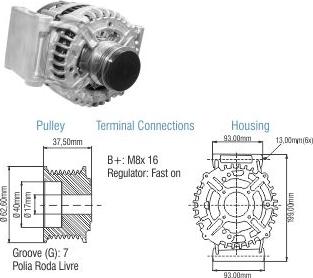 ZM ZM 90.107.01 - Alternator furqanavto.az