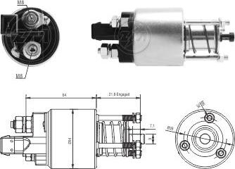 ZM ZM4397 - Solenoid açarı, başlanğıc furqanavto.az