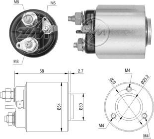 ZM ZM-599 - Solenoid açarı, başlanğıc furqanavto.az