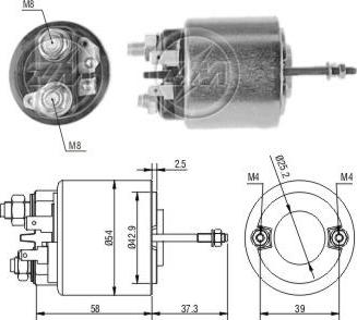 ZM ZM-593 - Solenoid açarı, başlanğıc furqanavto.az