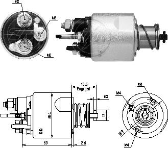 ZM ZM 5-494 - Solenoid açarı, başlanğıc furqanavto.az