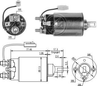 ZM ZM-693 - Solenoid açarı, başlanğıc furqanavto.az