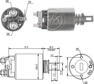 ZM ZM-686 - Solenoid açarı, başlanğıc furqanavto.az