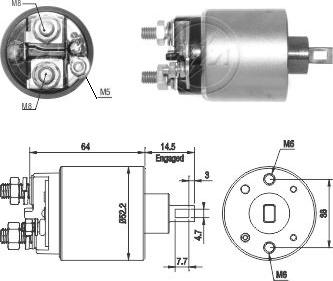 ZM ZM1710 - Solenoid açarı, başlanğıc furqanavto.az