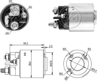 ZM ZM3497 - Solenoid açarı, başlanğıc furqanavto.az