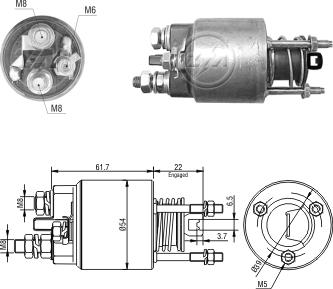 ZM ZM-7595 - Solenoid açarı, başlanğıc furqanavto.az