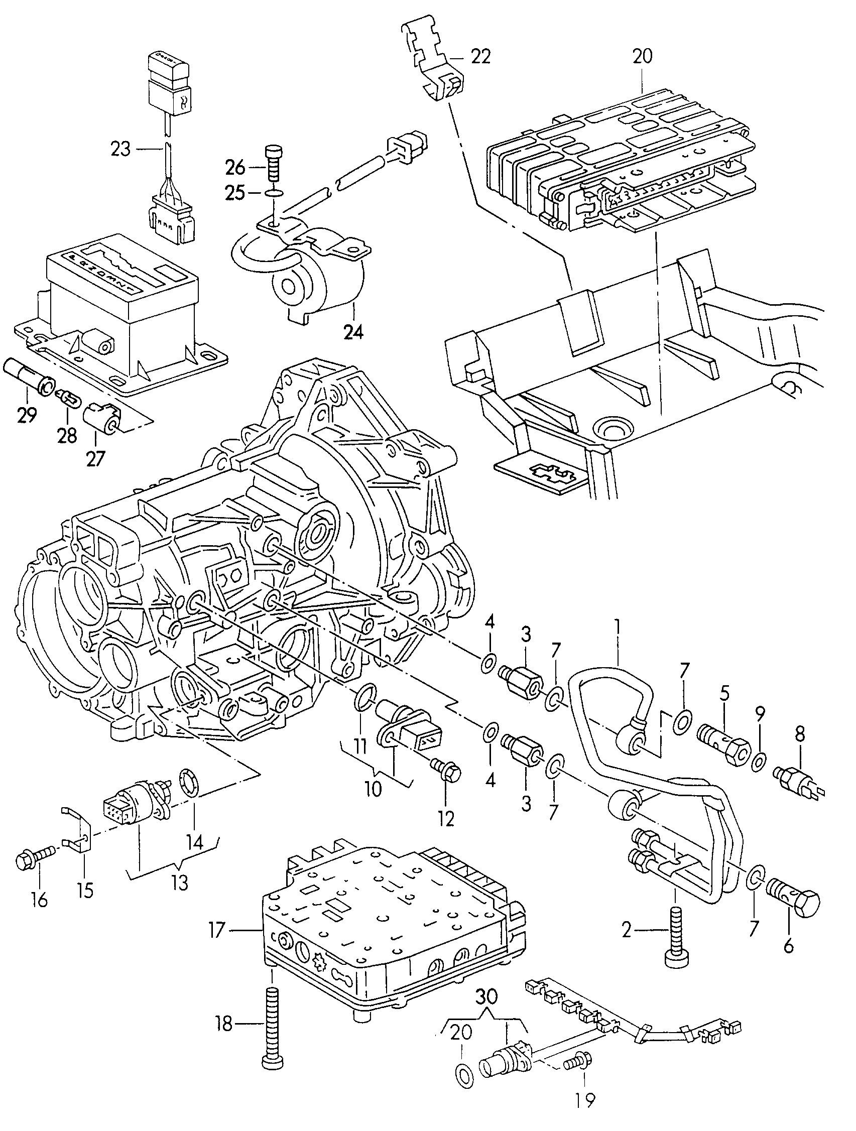 VAG 095325381A - Möhür, yağ nasosu furqanavto.az