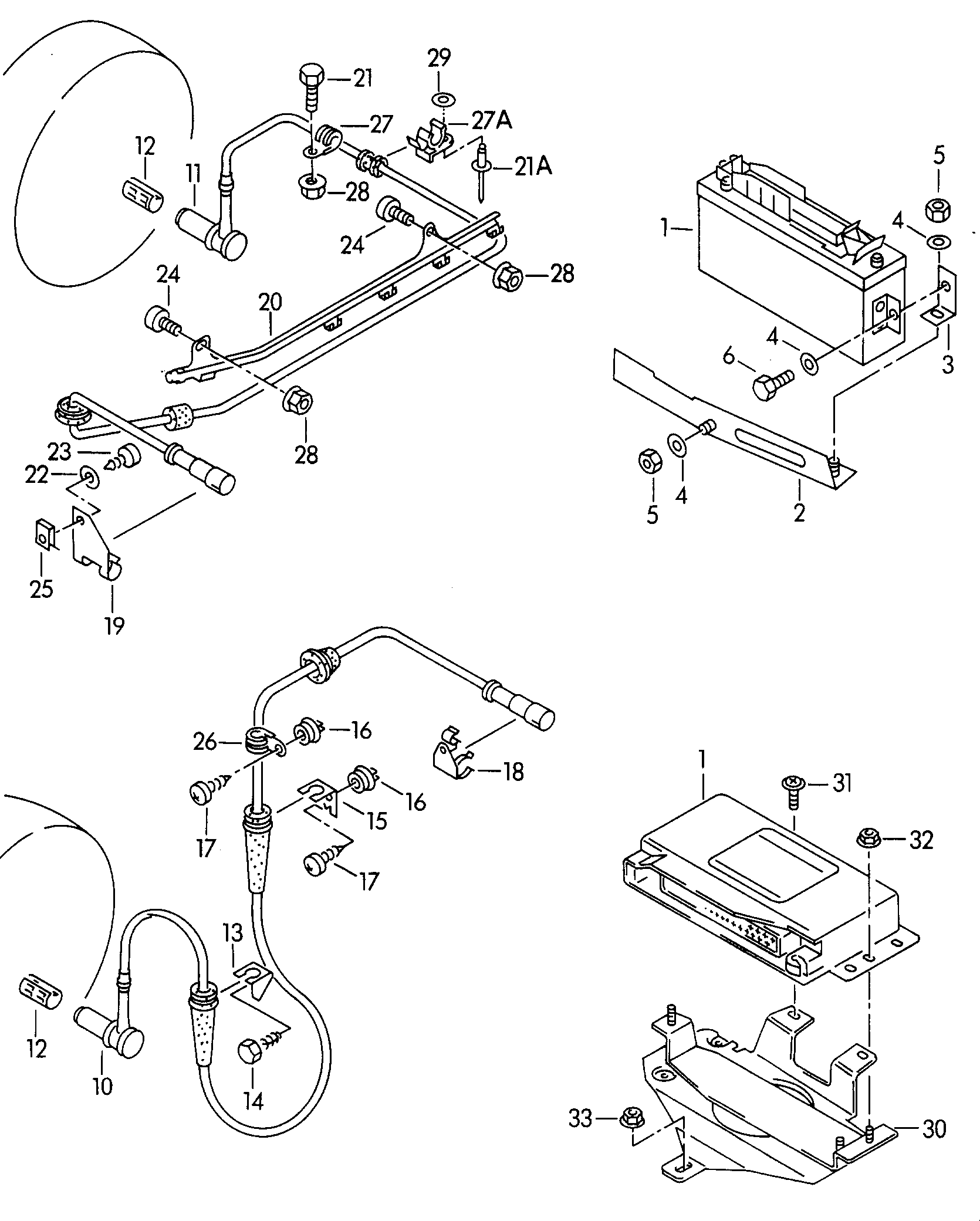 AUDI 443 927 817 - Clamping Sleeve, təkər sürət sensoru furqanavto.az