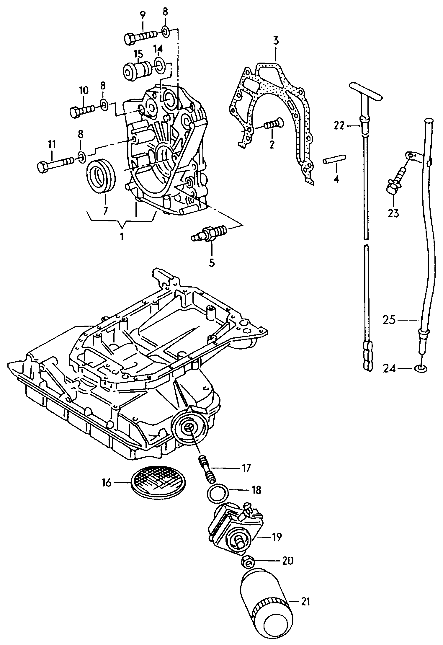 VW 078 117 021 A - Yağ soyuducu, mühərrik yağı furqanavto.az