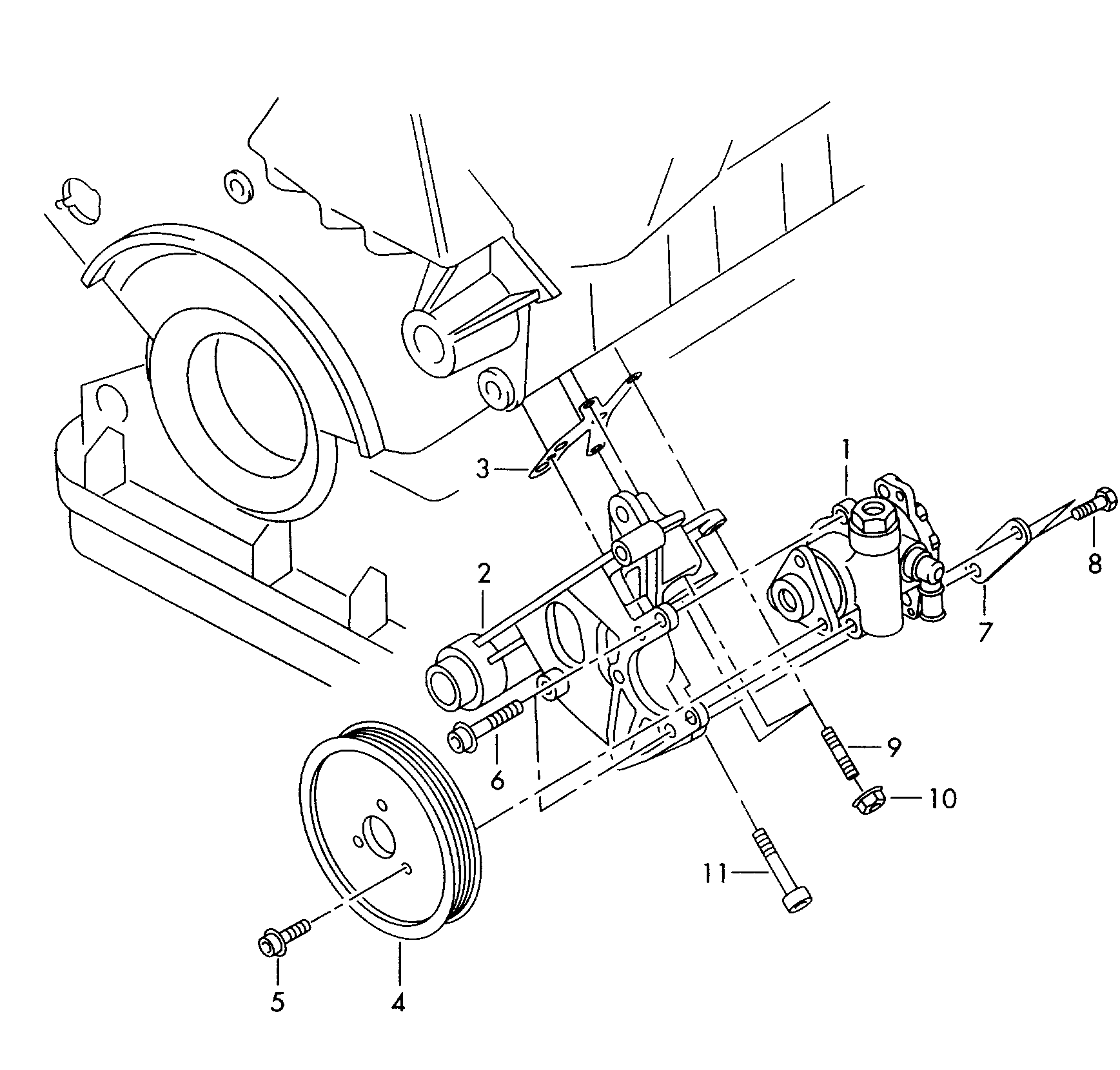 AUDI 8D0145177D - Hidravlik nasos, sükan sistemi furqanavto.az