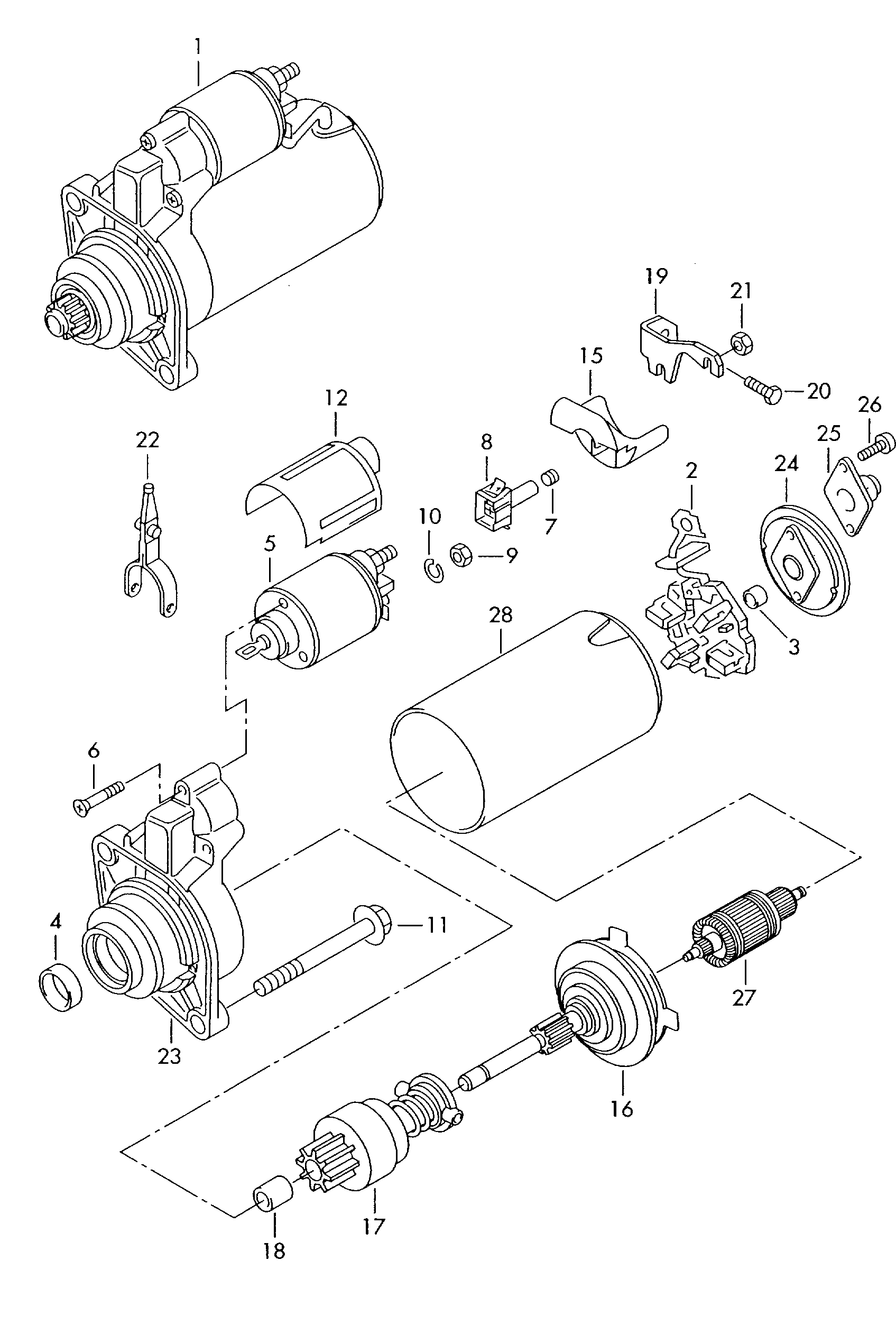 AUDI 068 911 024 EX - Başlanğıc furqanavto.az