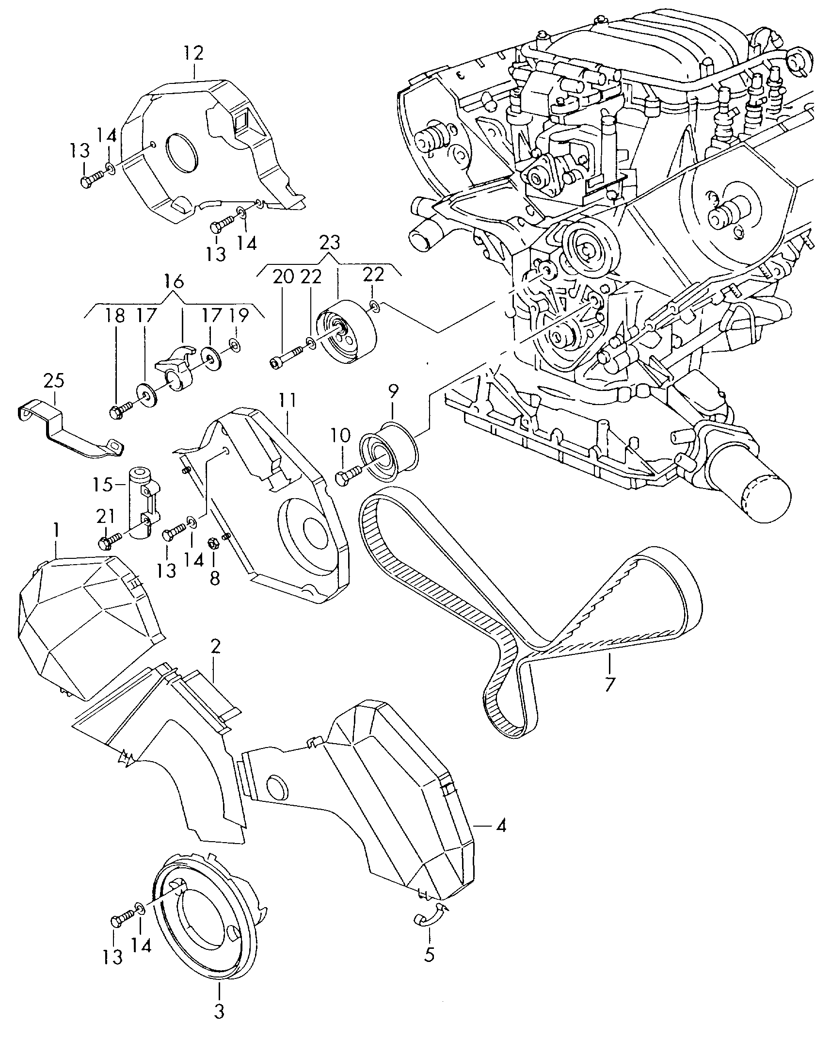 Seat 078 109 479 B - Gərginlik kasnağı, vaxt kəməri furqanavto.az