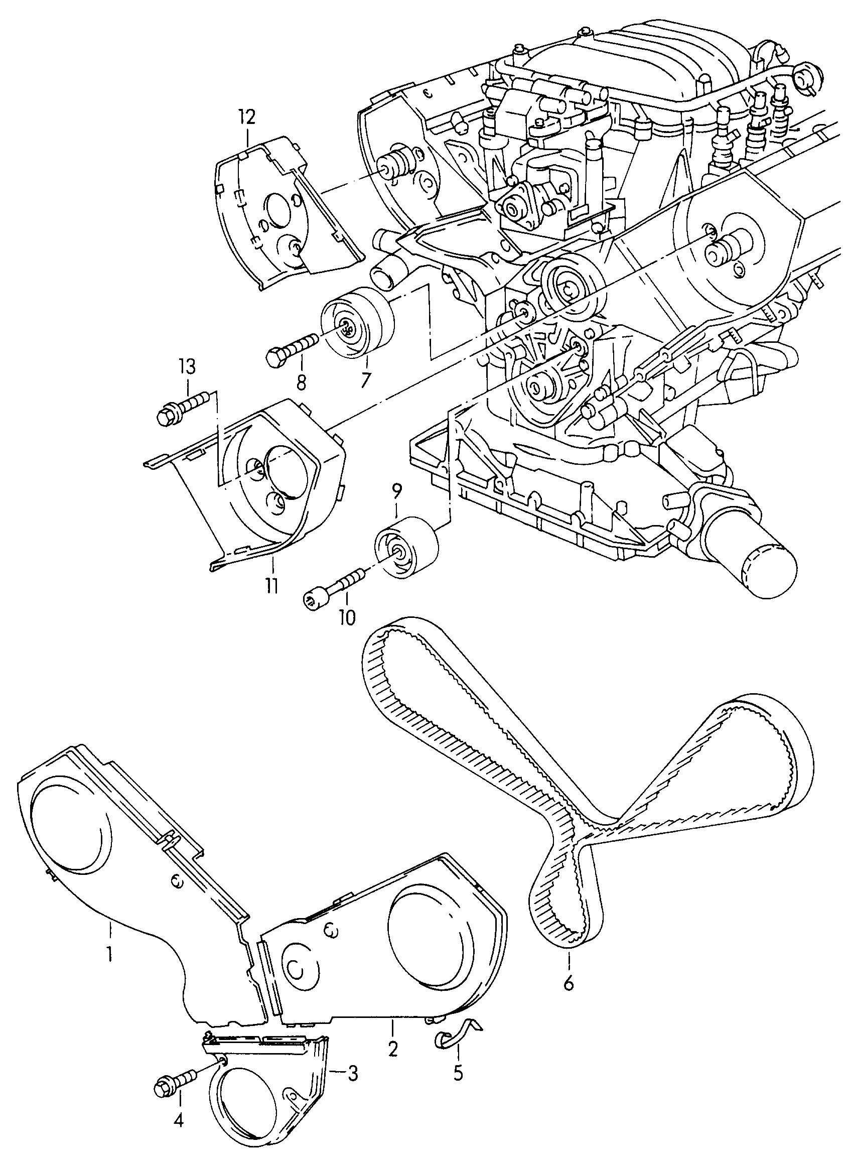 VAG 078 109 244G - Yönləndirmə / Bələdçi kasnağı, vaxt kəməri furqanavto.az