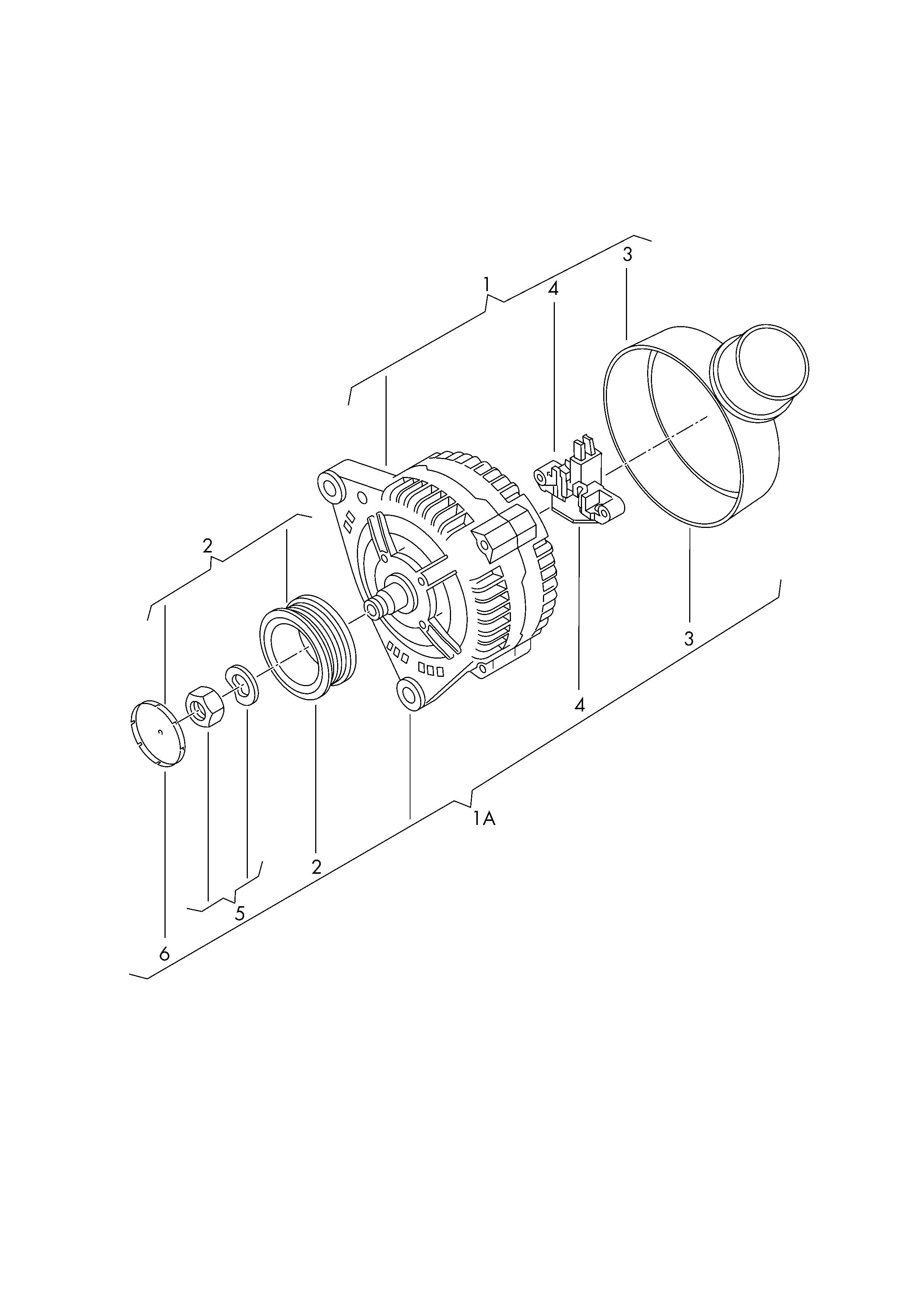 Skoda 03L 903 023 X - Alternator furqanavto.az