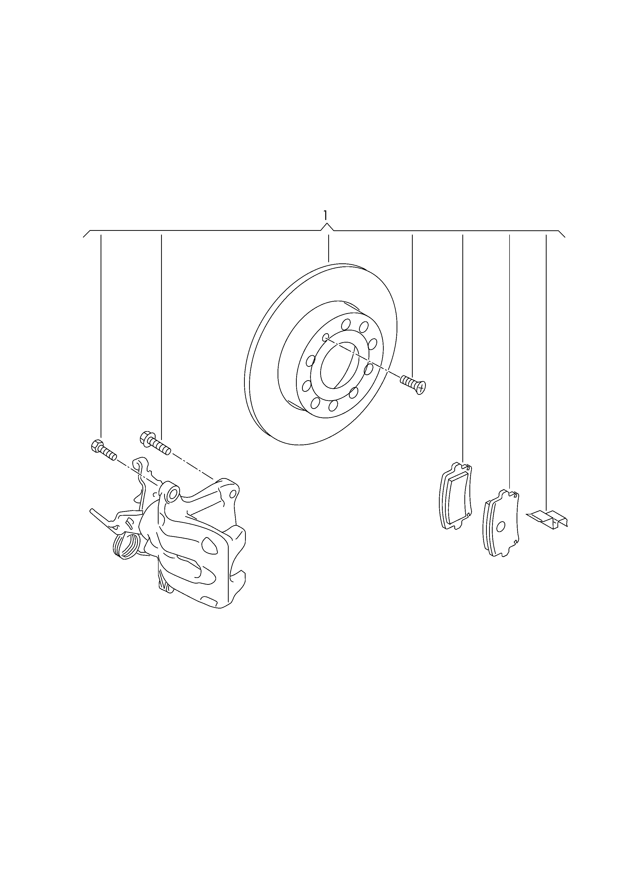 AUDI 8E0098301C - Əyləc dəsti, diskli əyləclər www.furqanavto.az