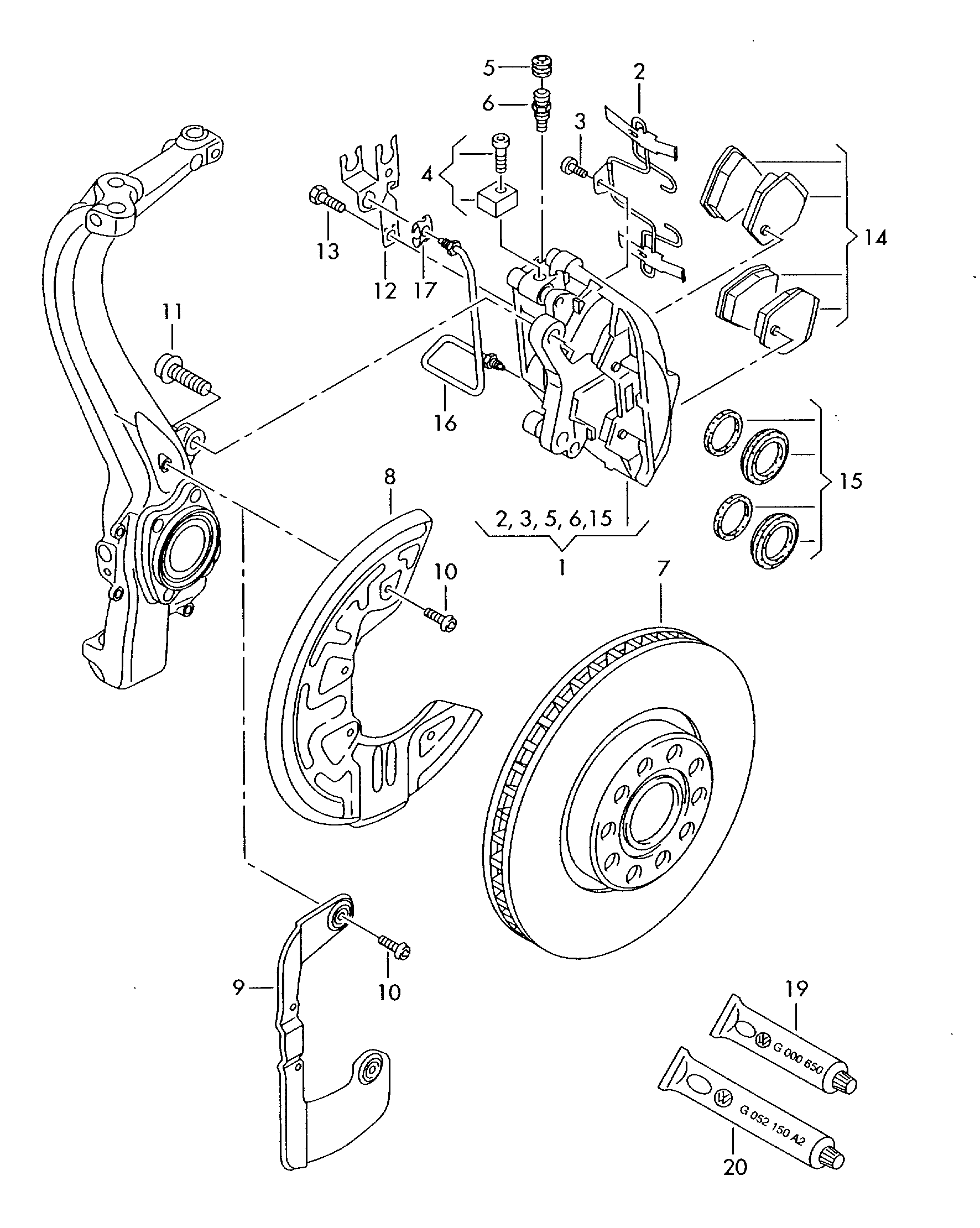 Seat 4B3 615 301 - Əyləc Diski furqanavto.az