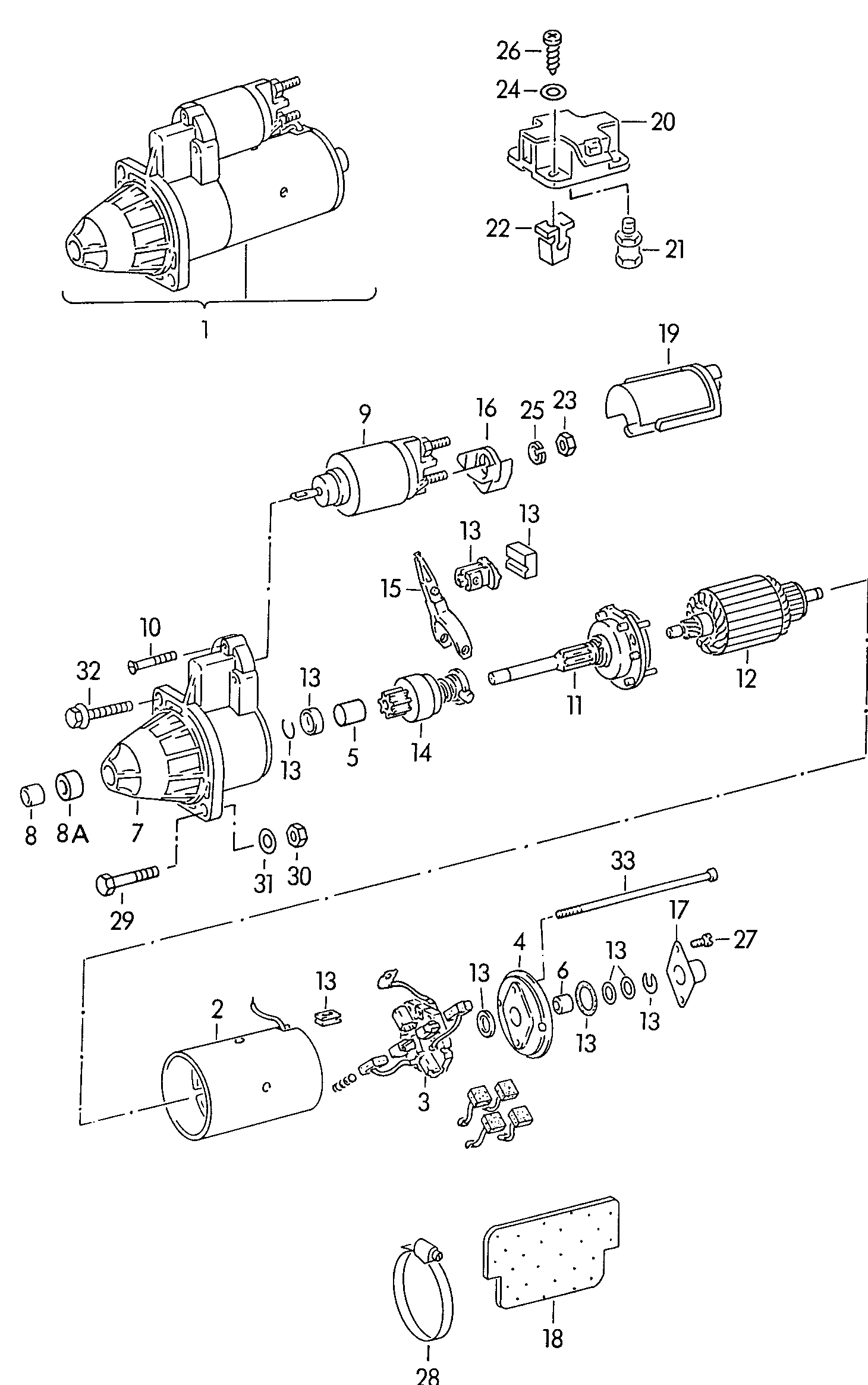 VAG 034911023 X - Başlanğıc furqanavto.az