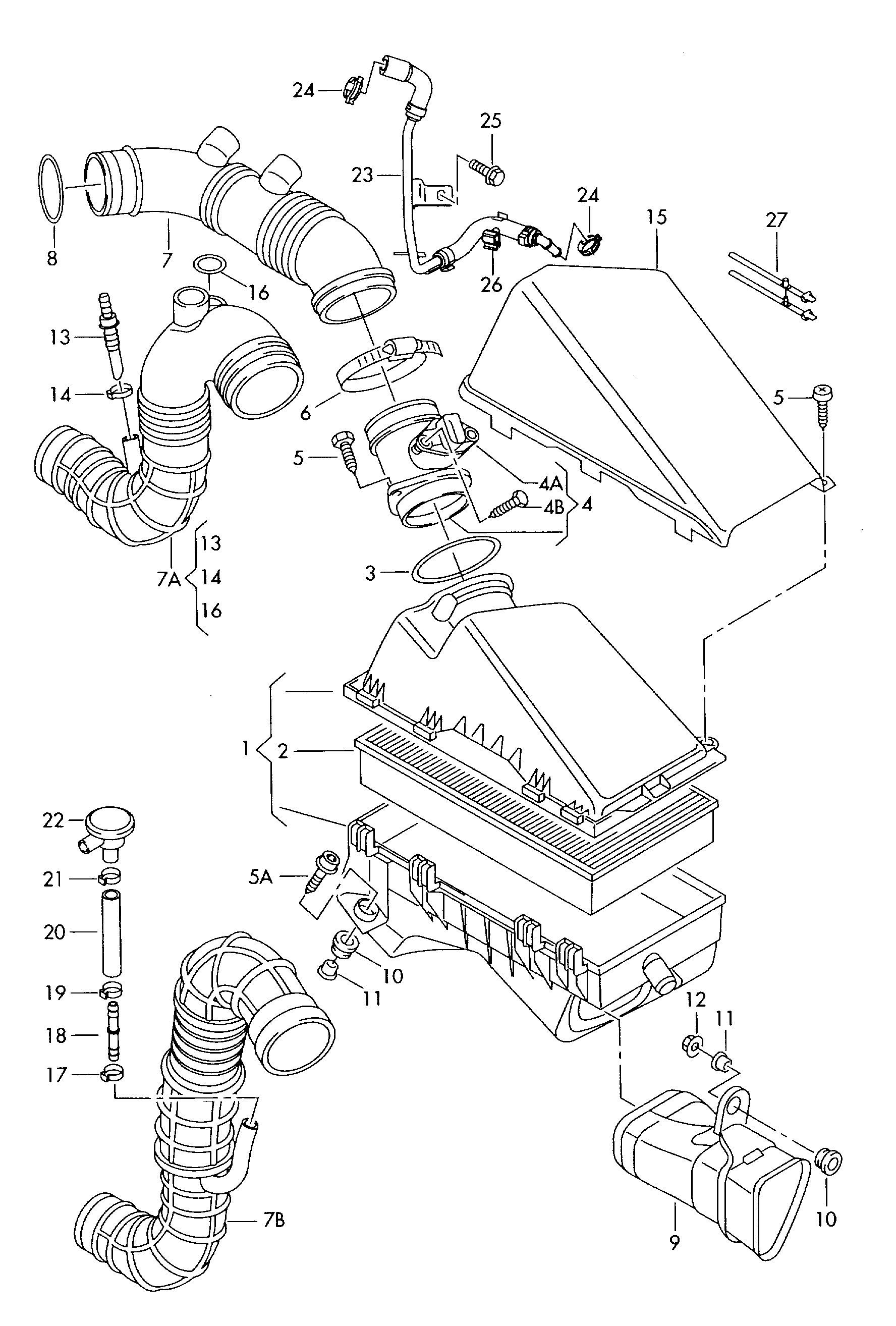 VW 06A906461E - Hava Kütləsi Sensoru furqanavto.az