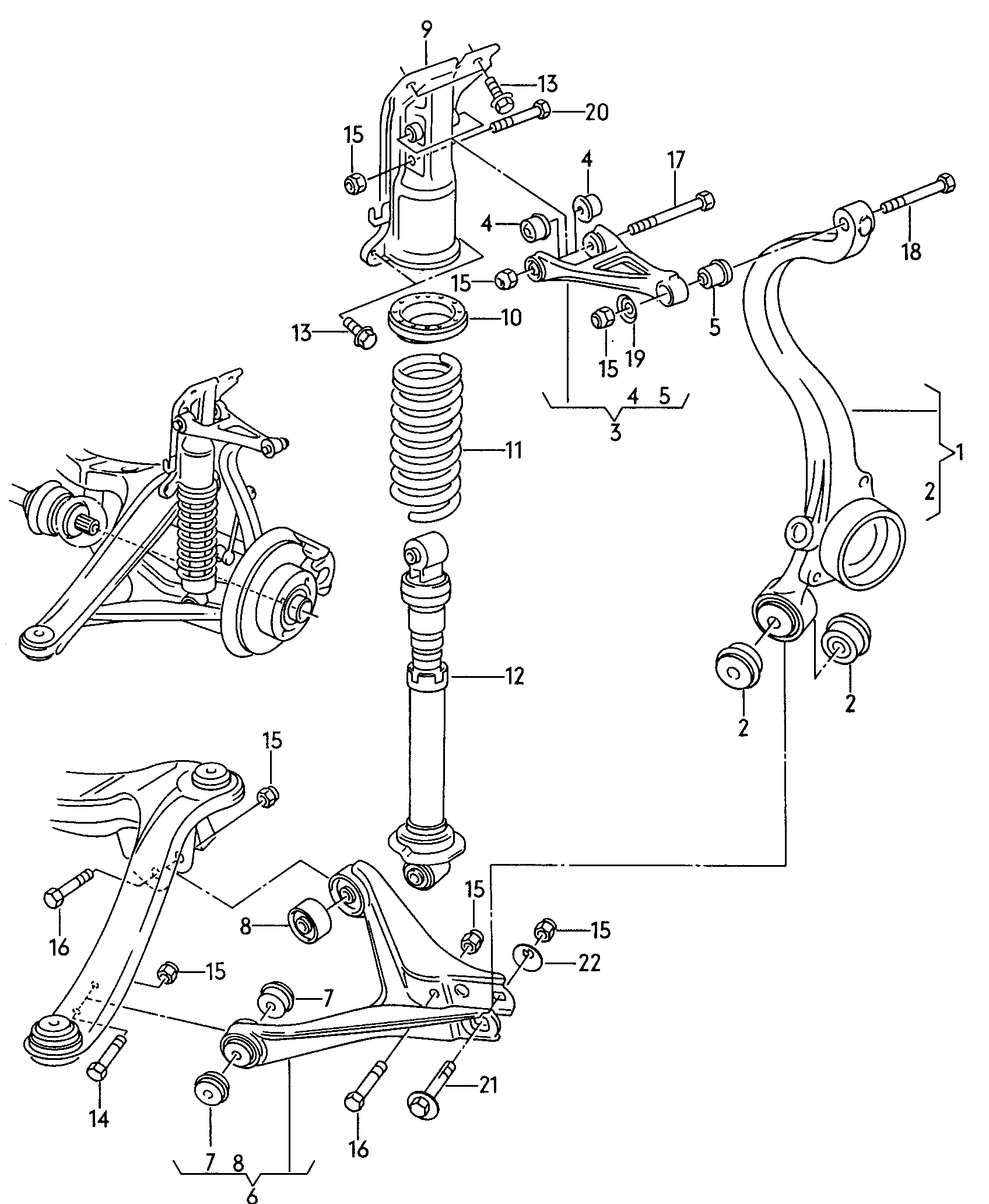 Seat 8D5513029D - Amortizator furqanavto.az