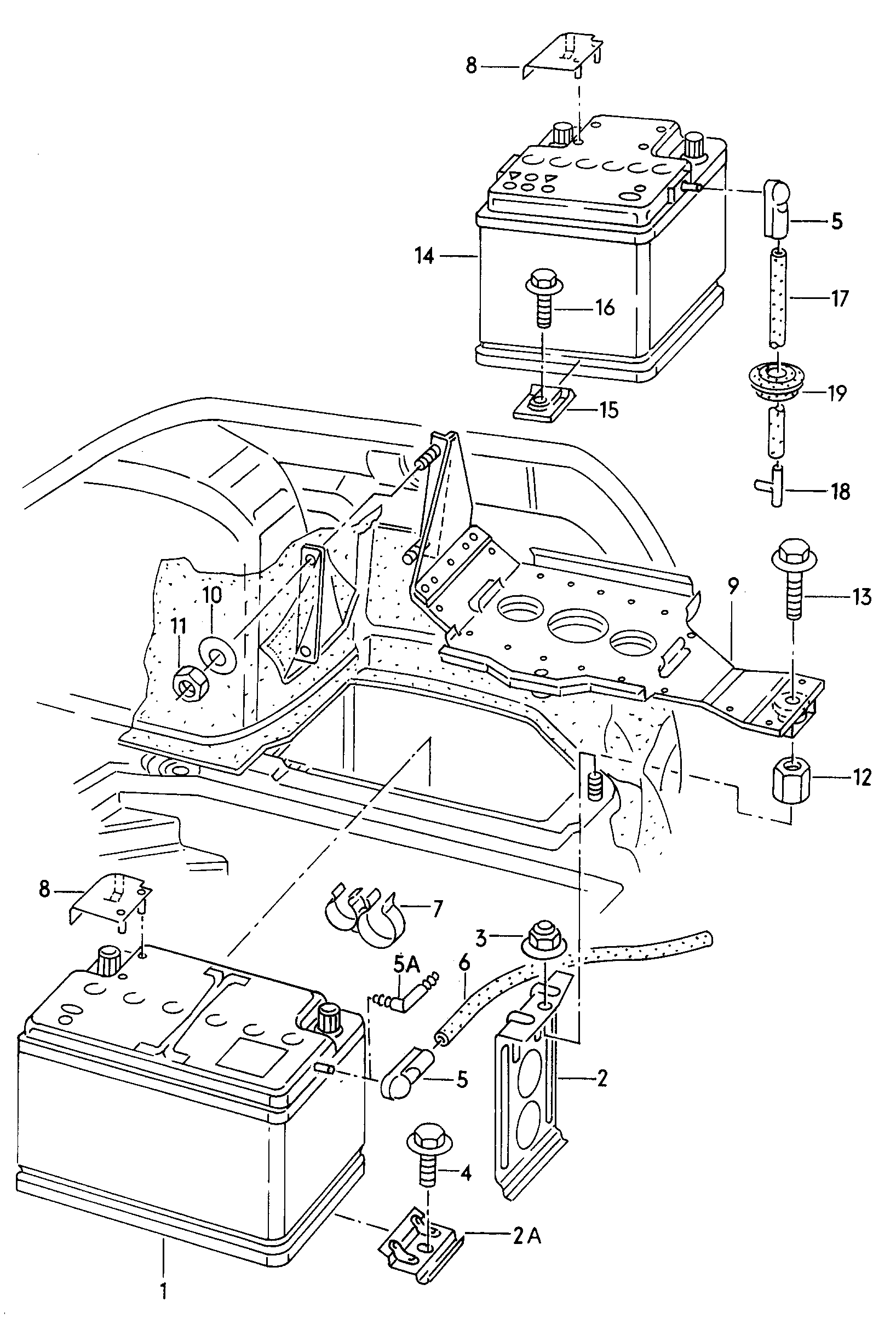 Seat 000 915 105 AB - Başlanğıc batareyası furqanavto.az