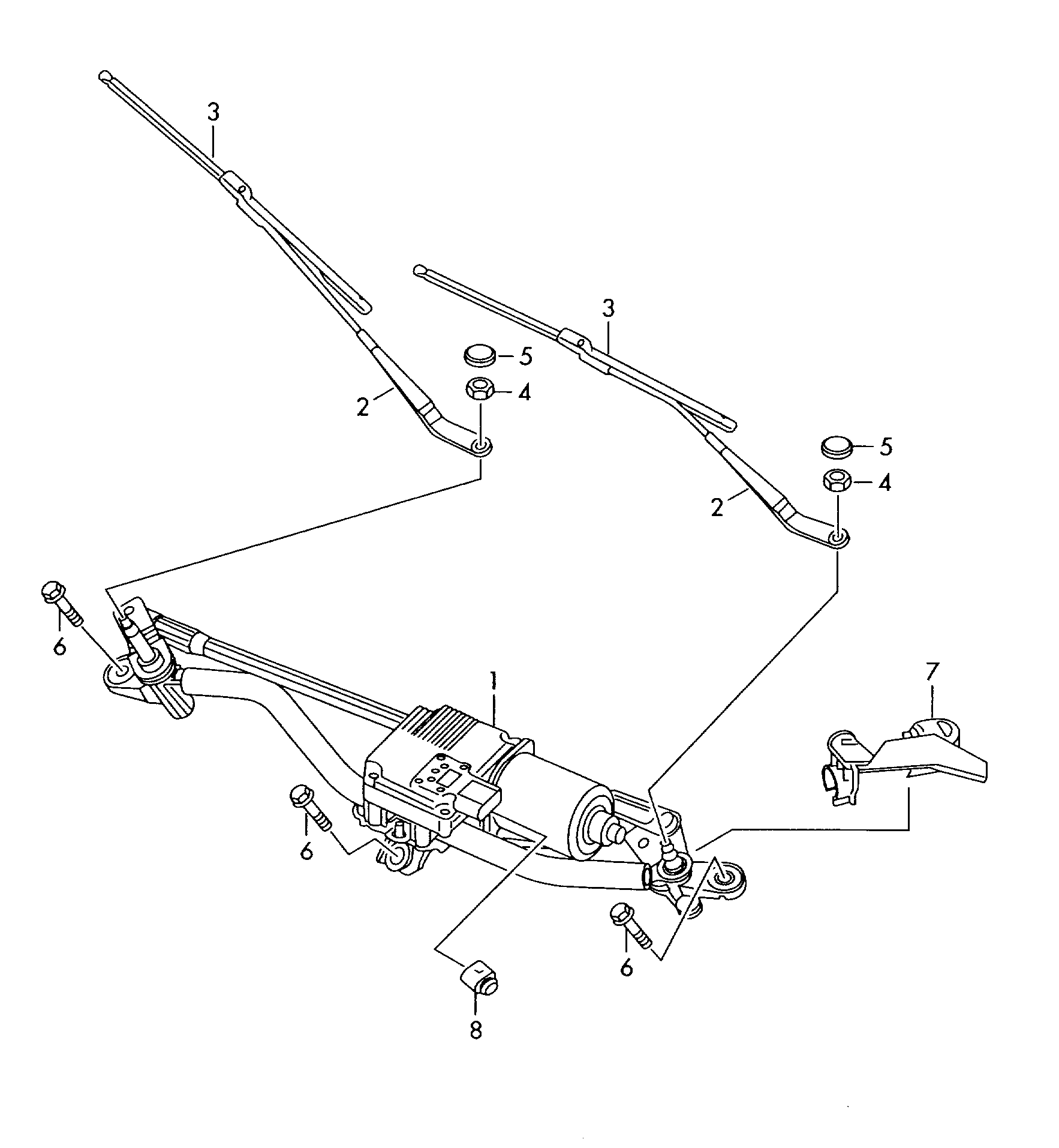 VAG 8K1955425A - Sülən Bıçağı furqanavto.az