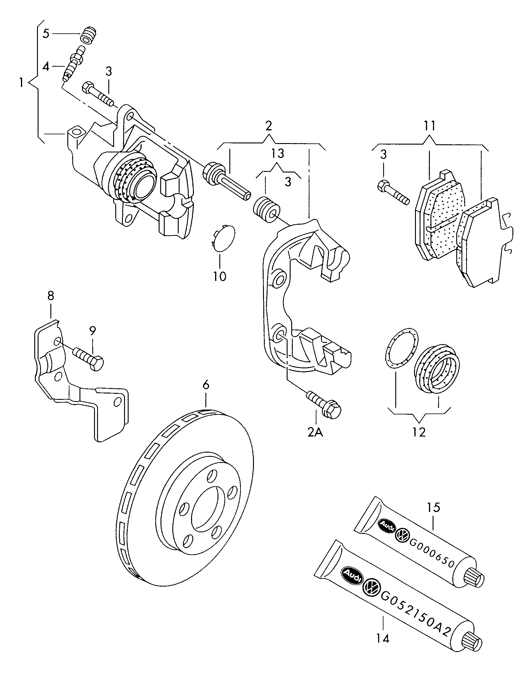 VAG 8E0 615 301 B - Əyləc Diski furqanavto.az