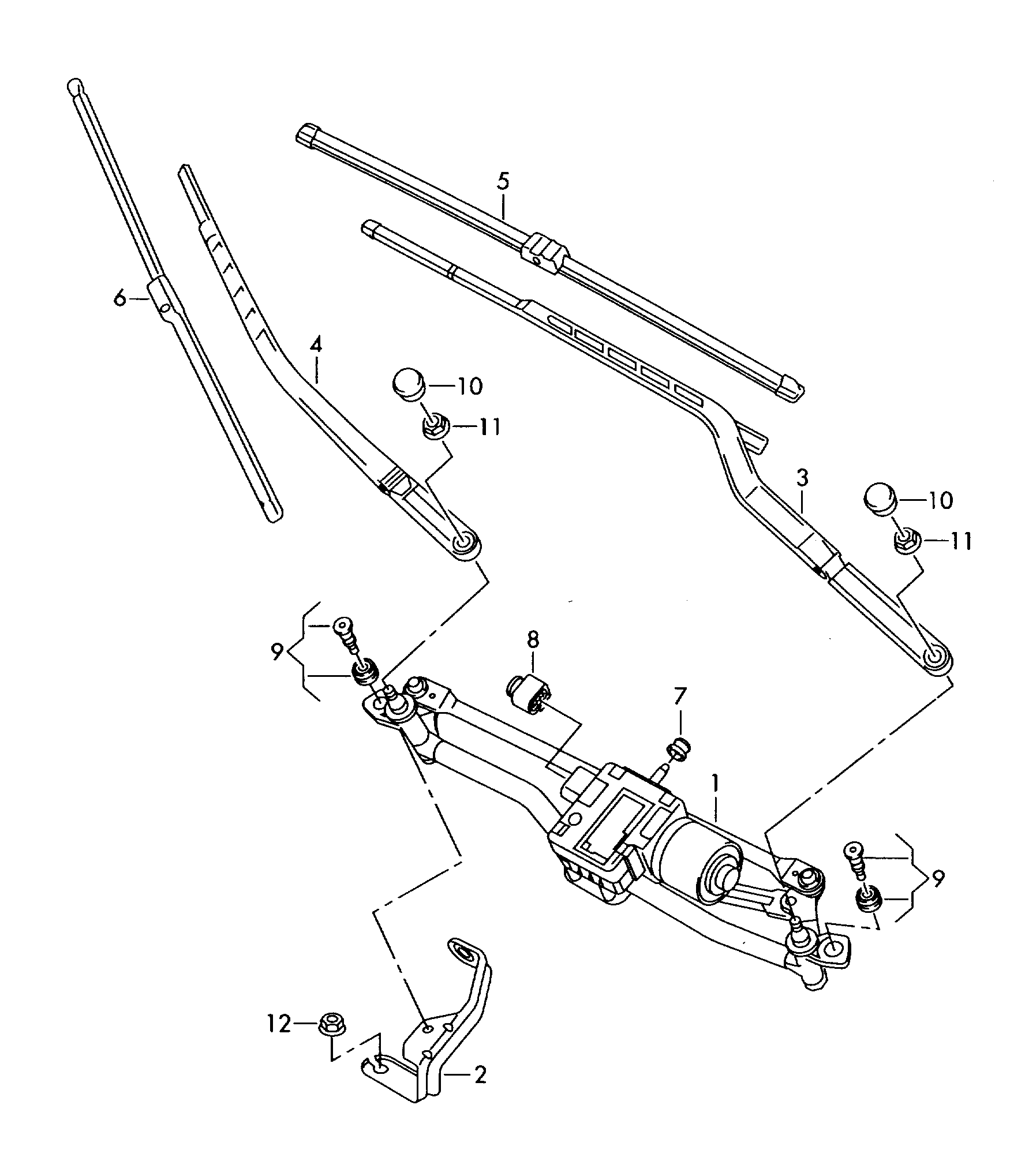 AUDI 8P1955425H - Sülən Bıçağı furqanavto.az