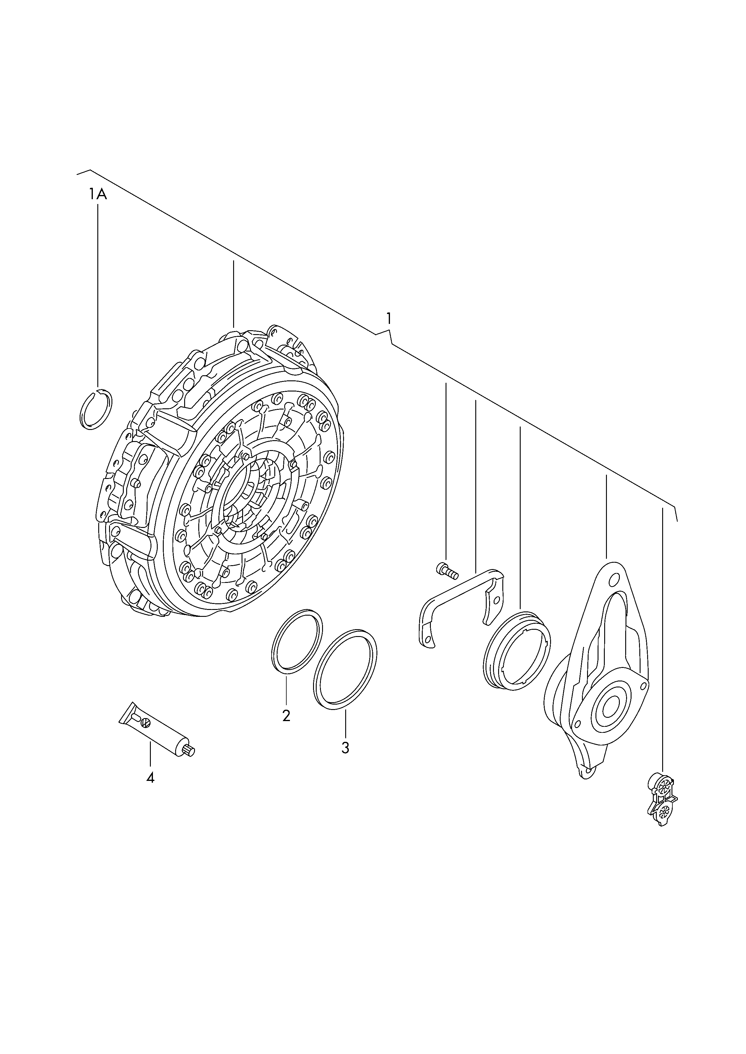 Seat 0AM 198 140 N - Debriyaj dəsti furqanavto.az