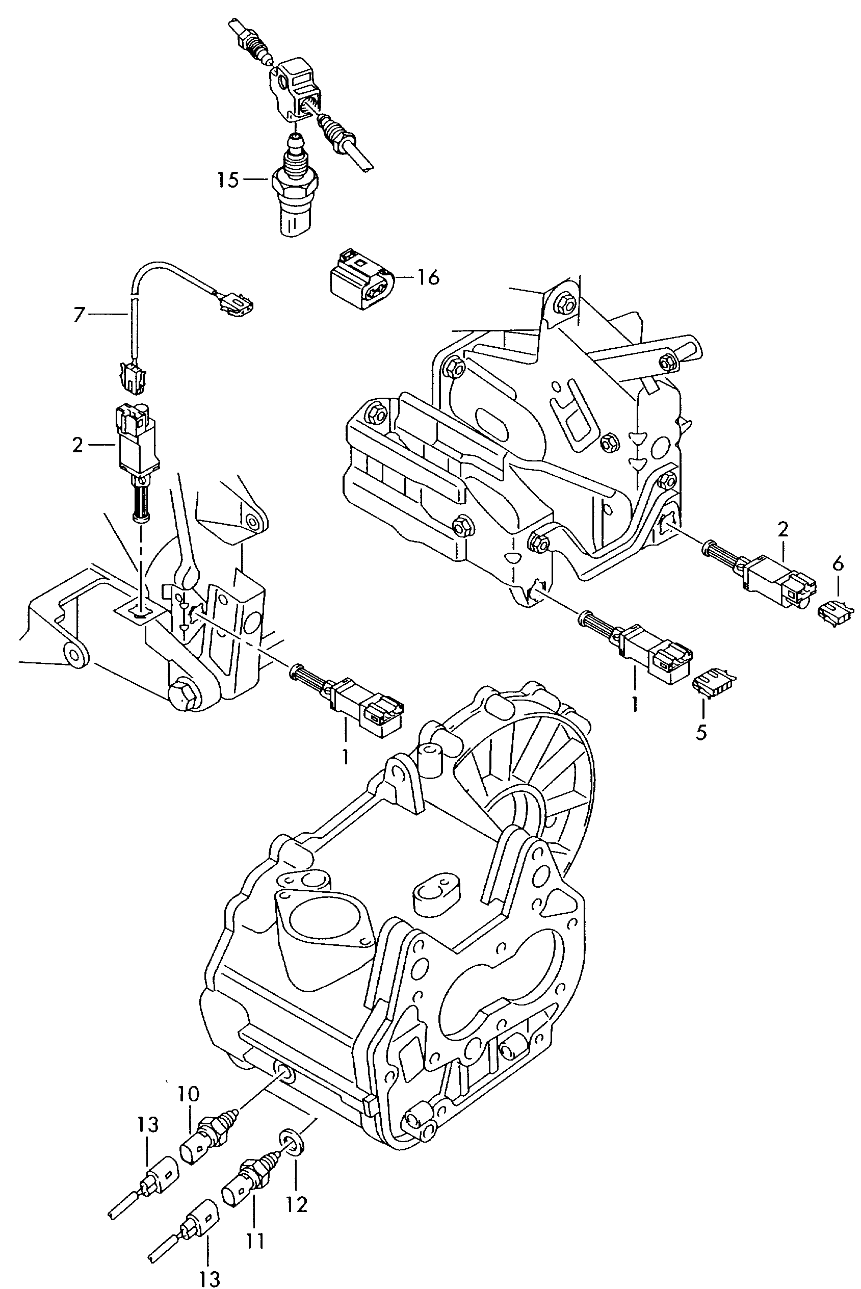 AUDI 1J0 945 511 A - Əyləc işığı açarı furqanavto.az