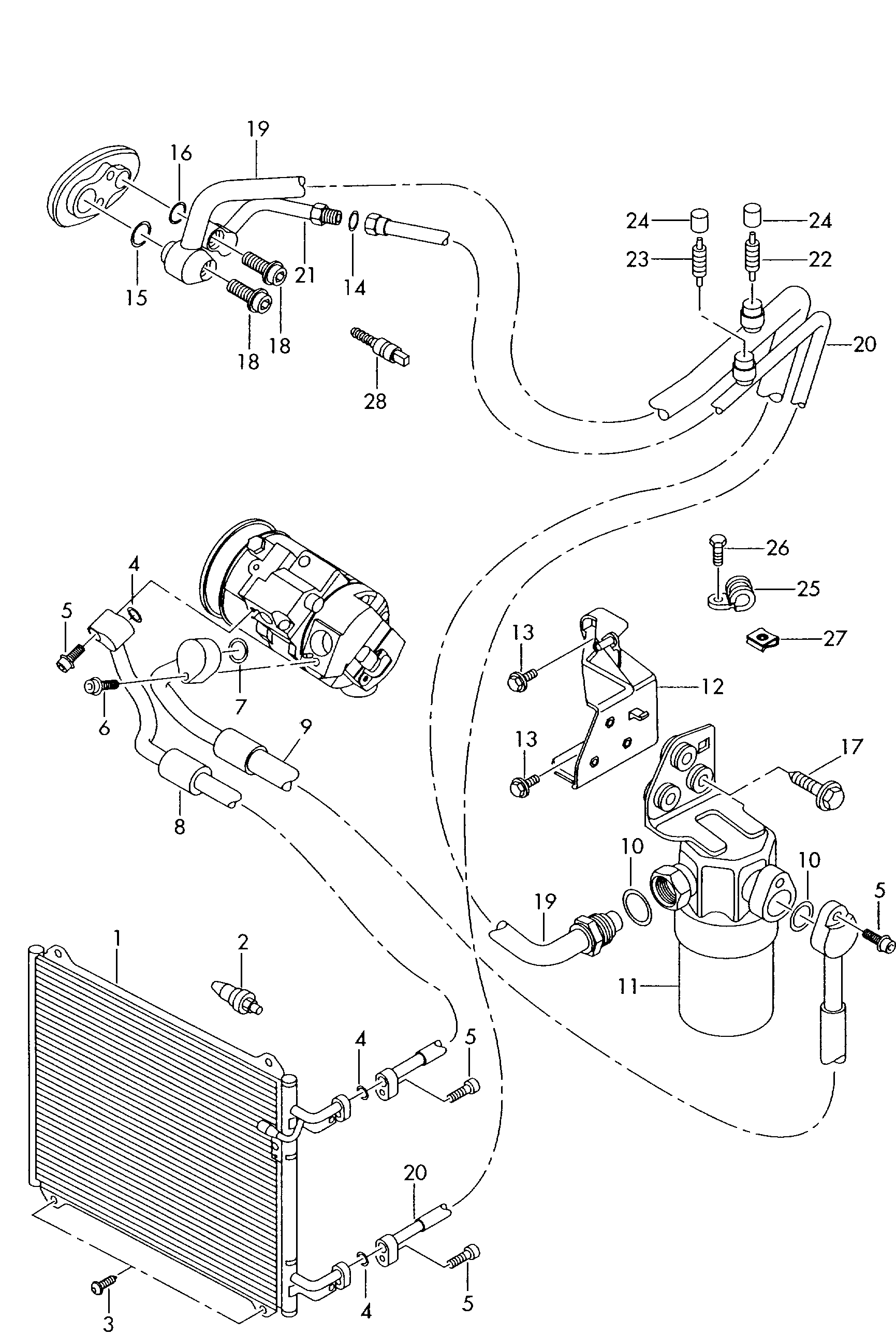 AUDI 8Z0260403F - Kondenser, kondisioner furqanavto.az