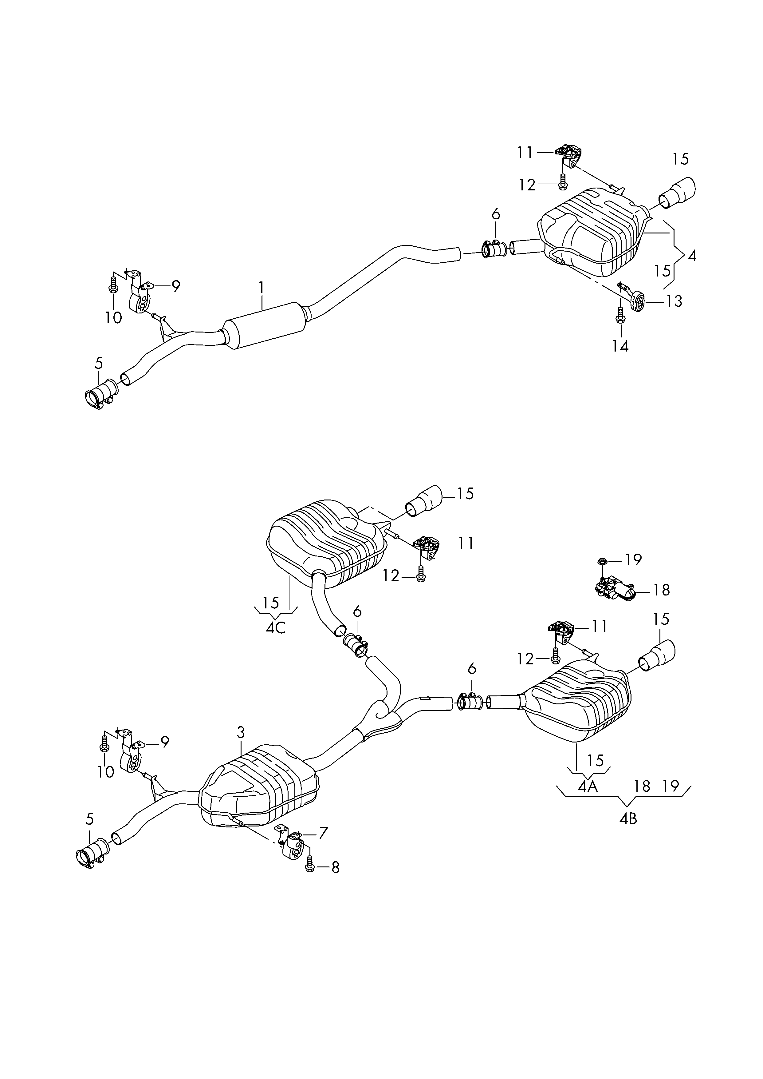 Seat 8R0253144A - Tutacaq, egzoz sistemi furqanavto.az