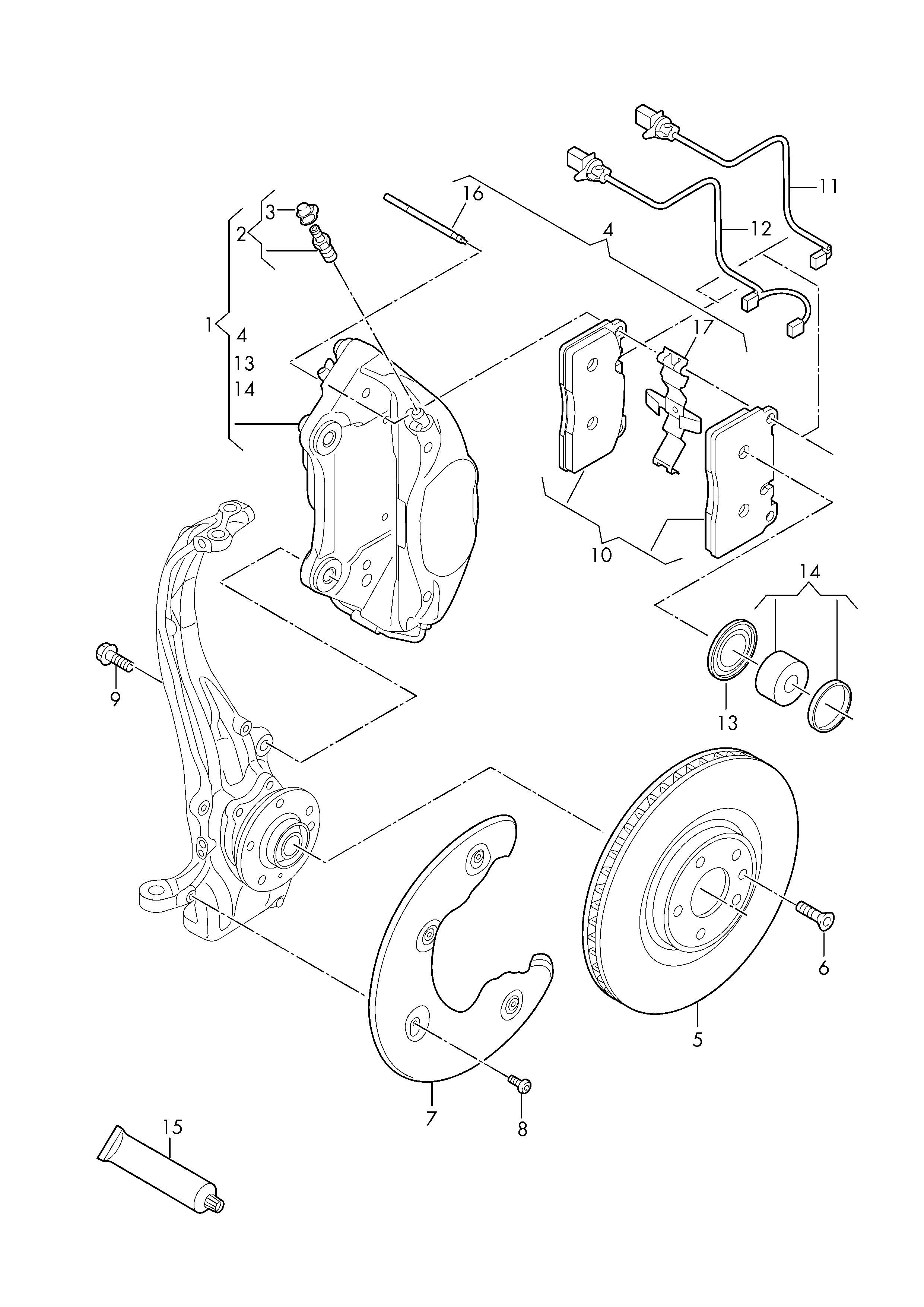 Seat 8R0698471A - Təmir dəsti, əyləc kaliperi furqanavto.az