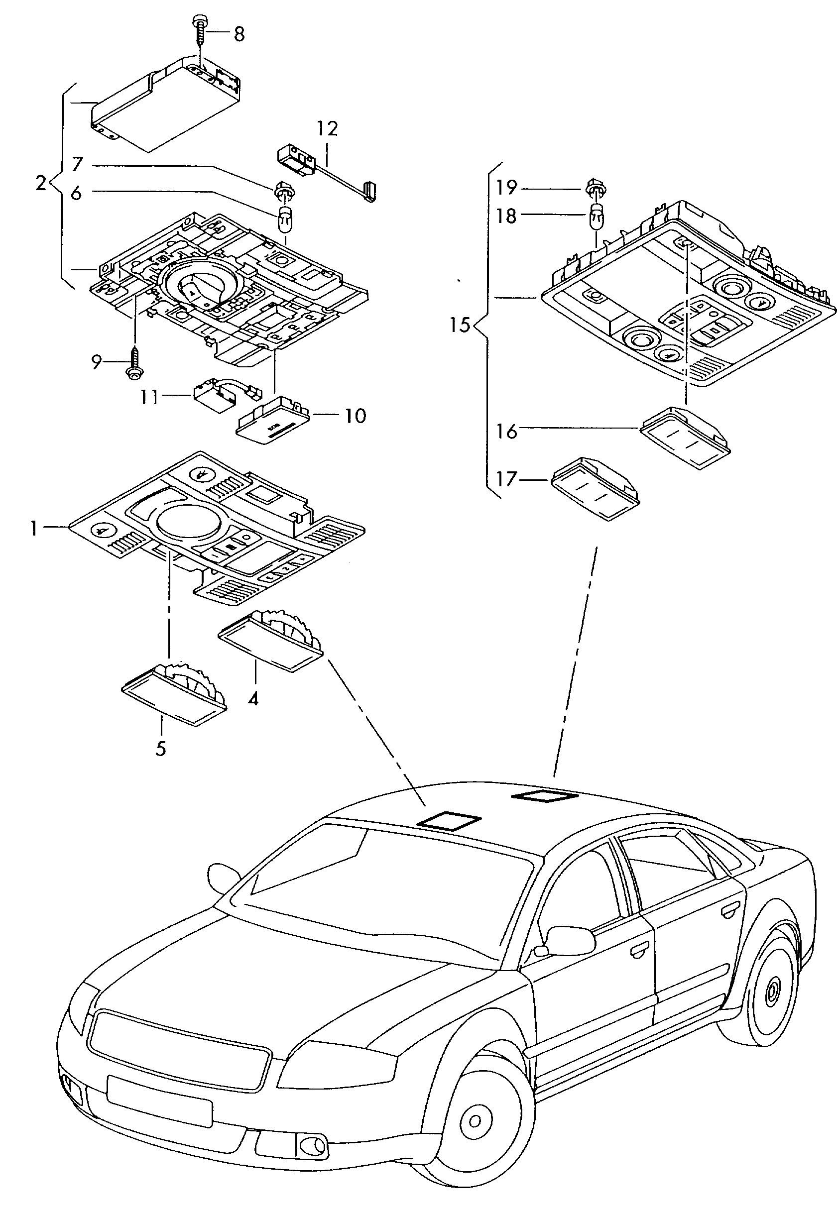 VAG N  91070101 - Lampa, kontur lampa furqanavto.az