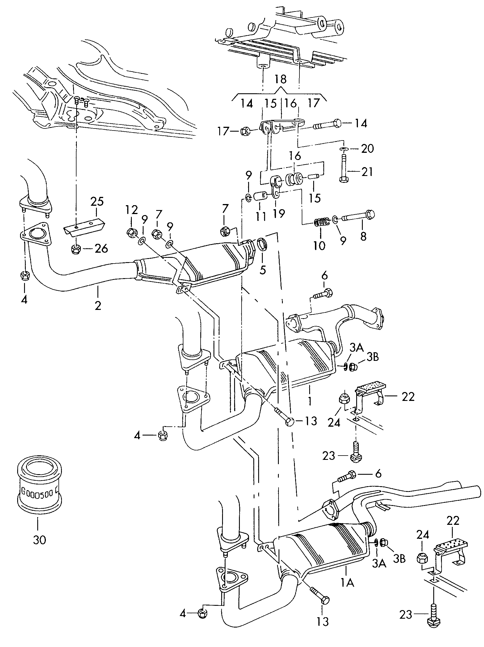 AUDI 857253137B - Mühür halqası, egzoz borusu furqanavto.az