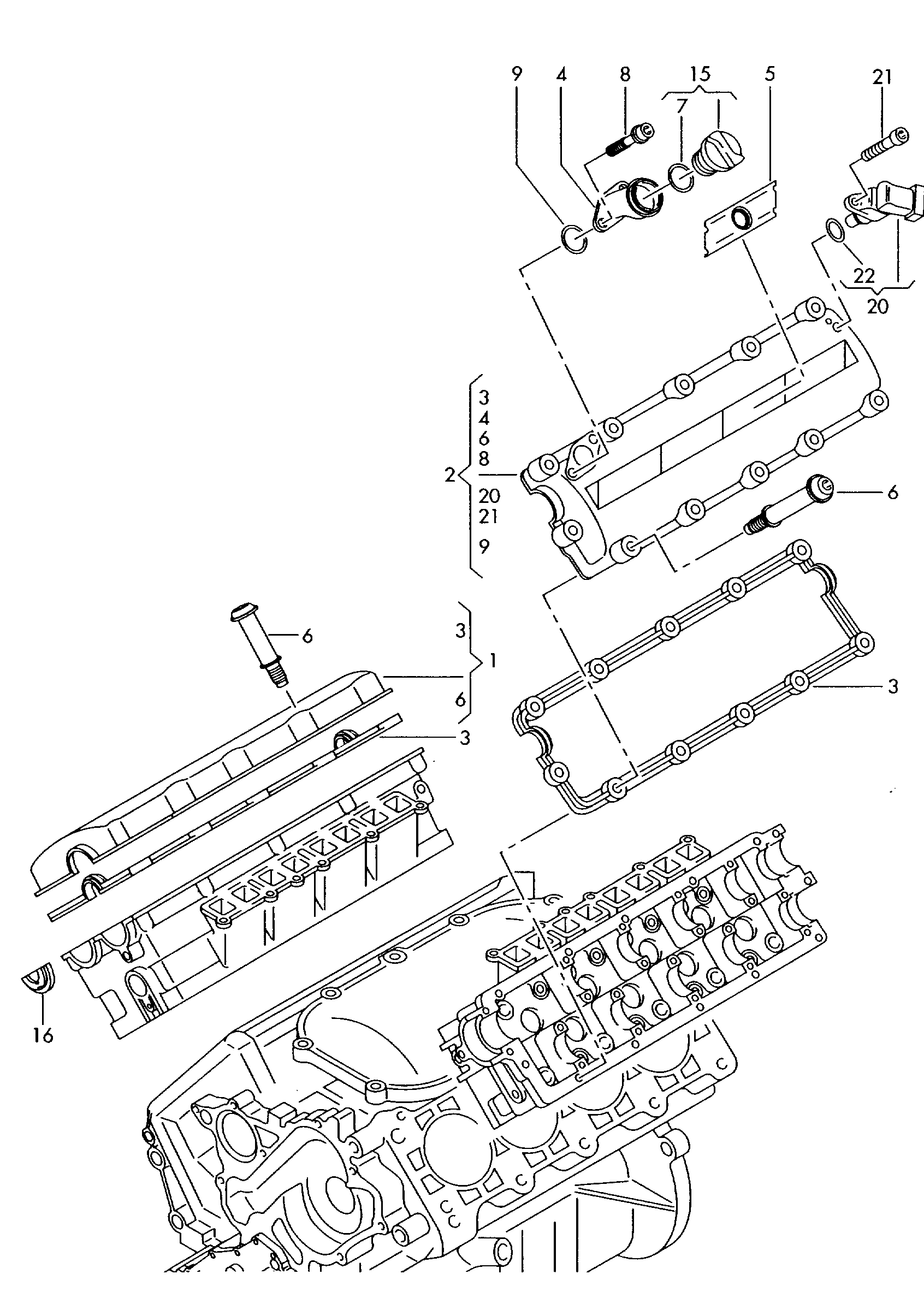 VW 057 130 767 - Sensor, eksantrik mili mövqeyi furqanavto.az