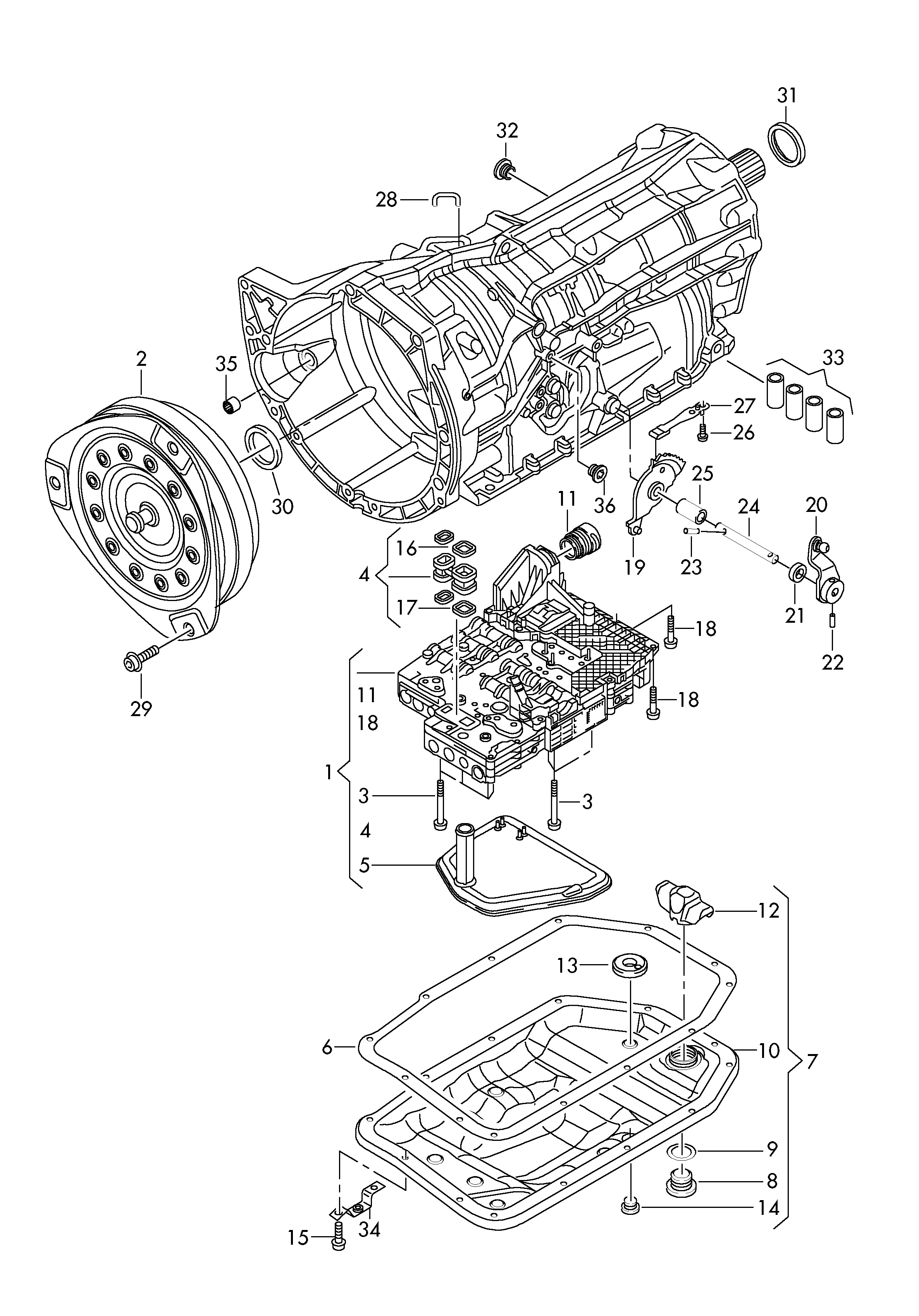 AUDI 0AT 323 116 - Ştepsel yuvası, avtomatik transmissiya idarəetmə bloku furqanavto.az