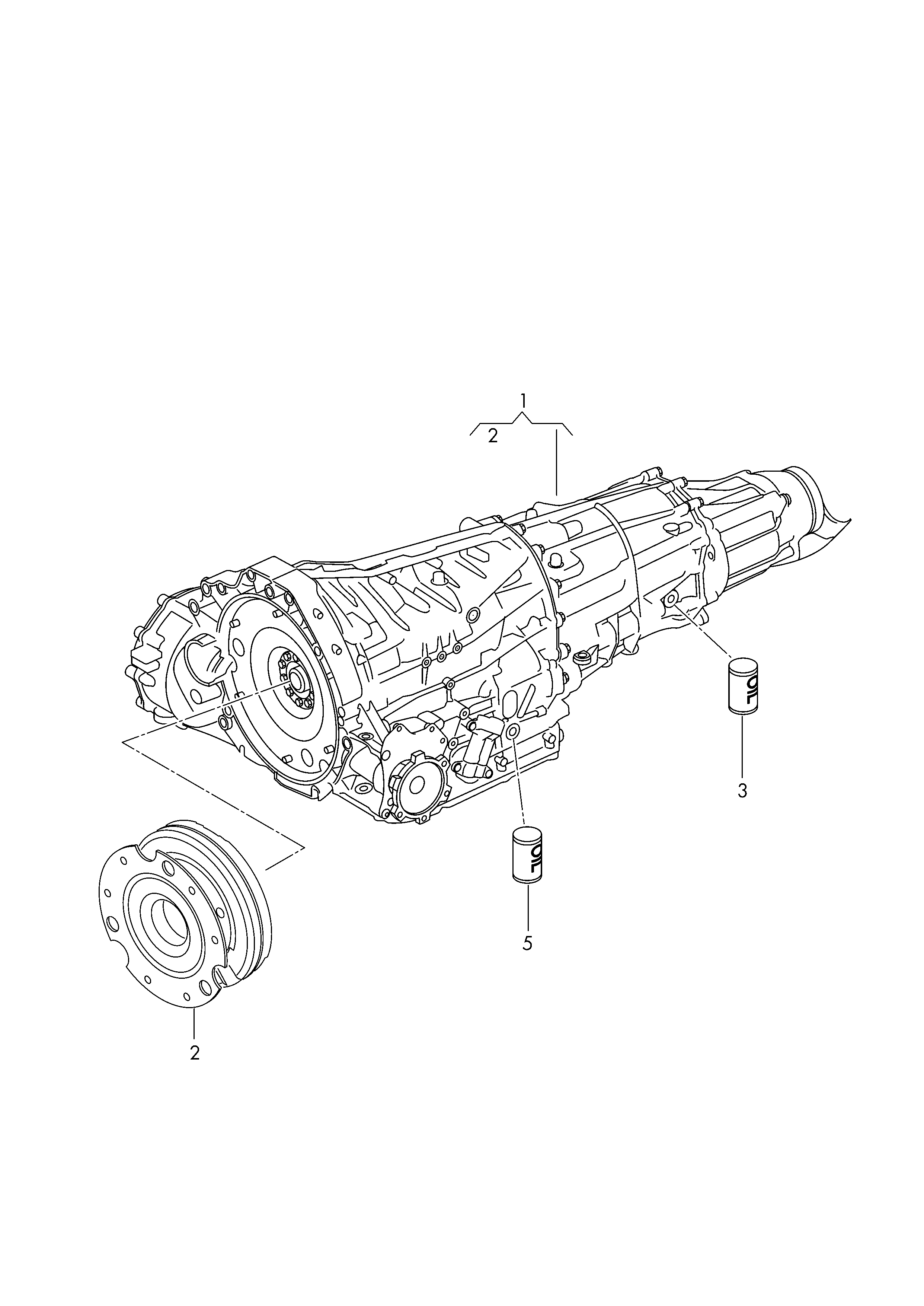 AUDI G 052 529 A2 - Oil, dual-clutch transmission (DSG) furqanavto.az