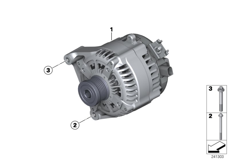 Mini 12 31 7 605 478 - Kasnak, alternator, sərbəst dönərli mufta furqanavto.az