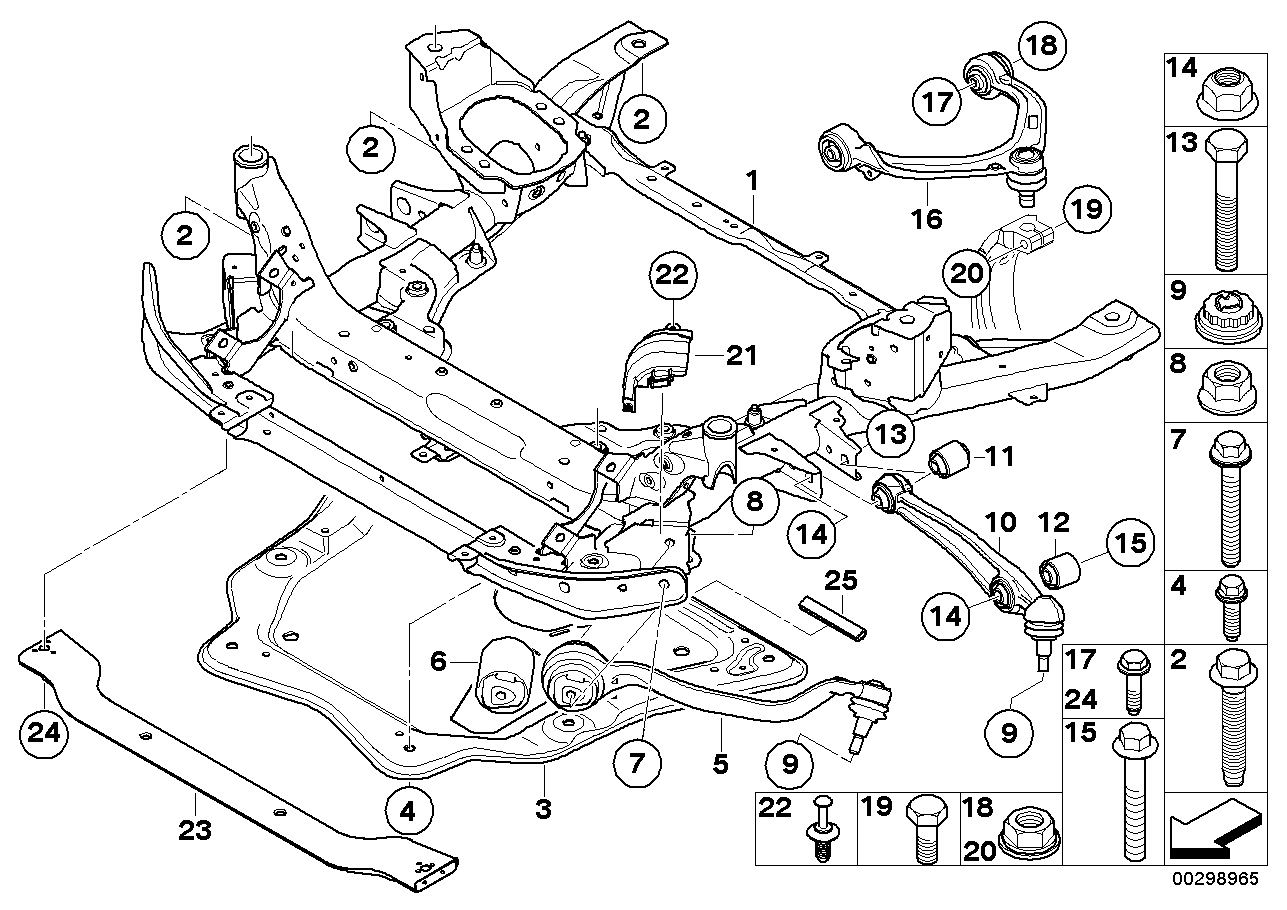 BMW 31 12 6 773 949 - Yolun idarəedici qolu furqanavto.az