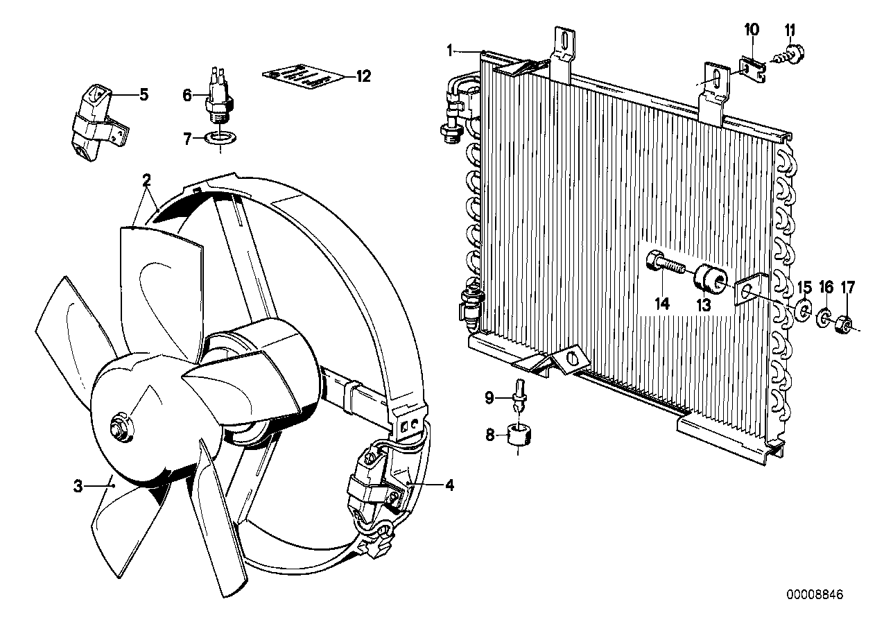 FORD 64538391509 - Kondenser, kondisioner furqanavto.az