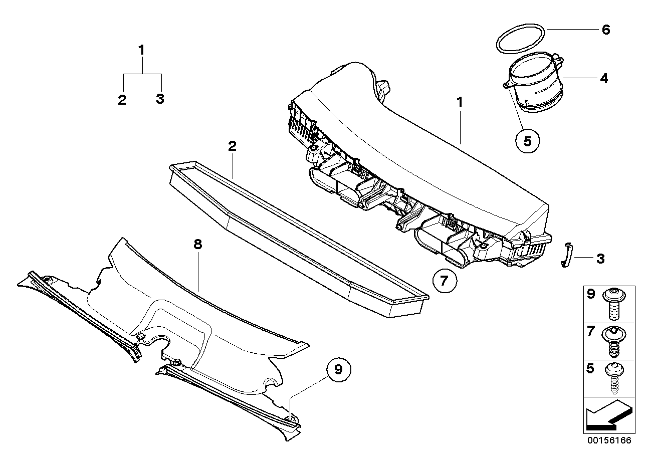 BMW 13 71 3 449 003 - Hava filtri furqanavto.az