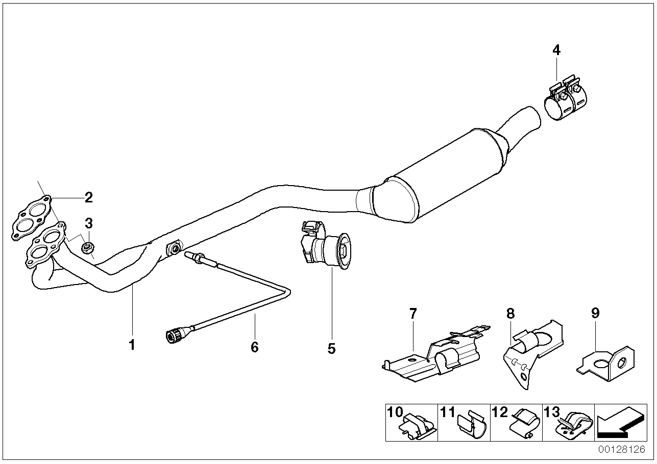 BMW 18301432264 - Katalitik çevirici furqanavto.az