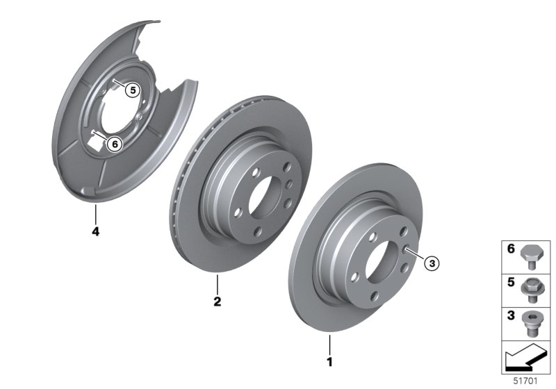 BMW (BRILLIANCE) 3421 6 864 056 - Əyləc Diski furqanavto.az