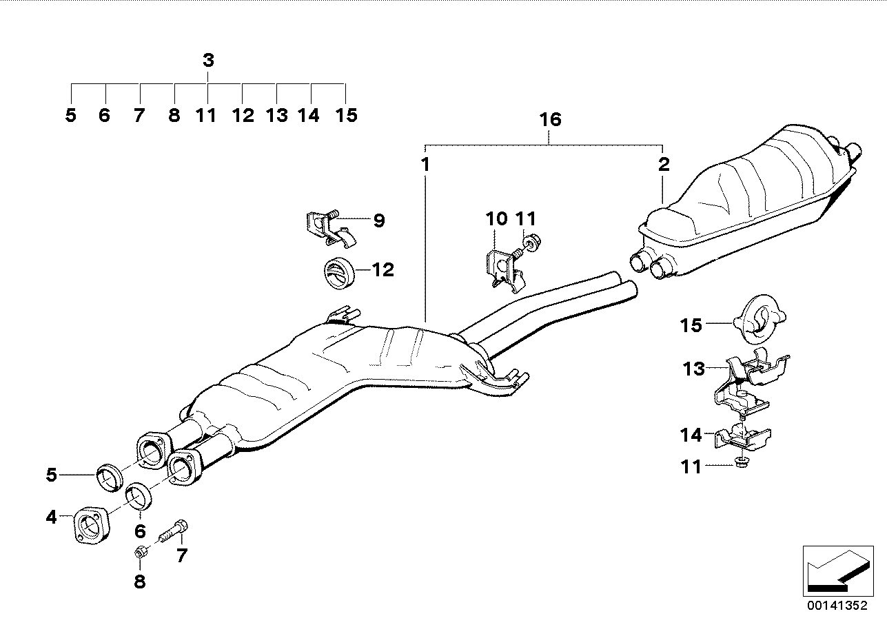 BMW 18 21 1 178 340 - Dəstək kol, stabilizator furqanavto.az