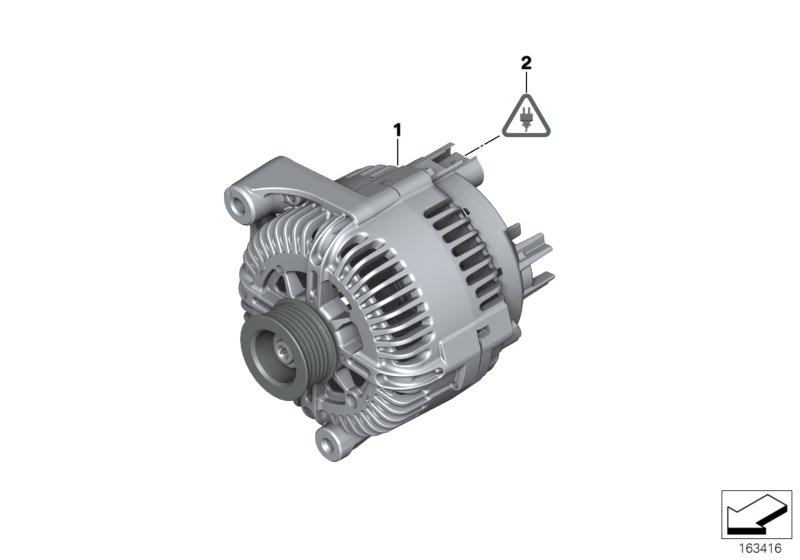 BMW 12317558220 - Alternator furqanavto.az